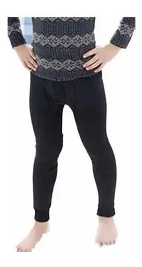 Pack3 Calzoncillo Largo Termico Niño,calza Nino Con Polar