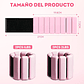 Kit 2 Brazaletes Pesas Para Tobillos Y Muñecas 2 Lbs Ajusta Rosa - Miniatura 3