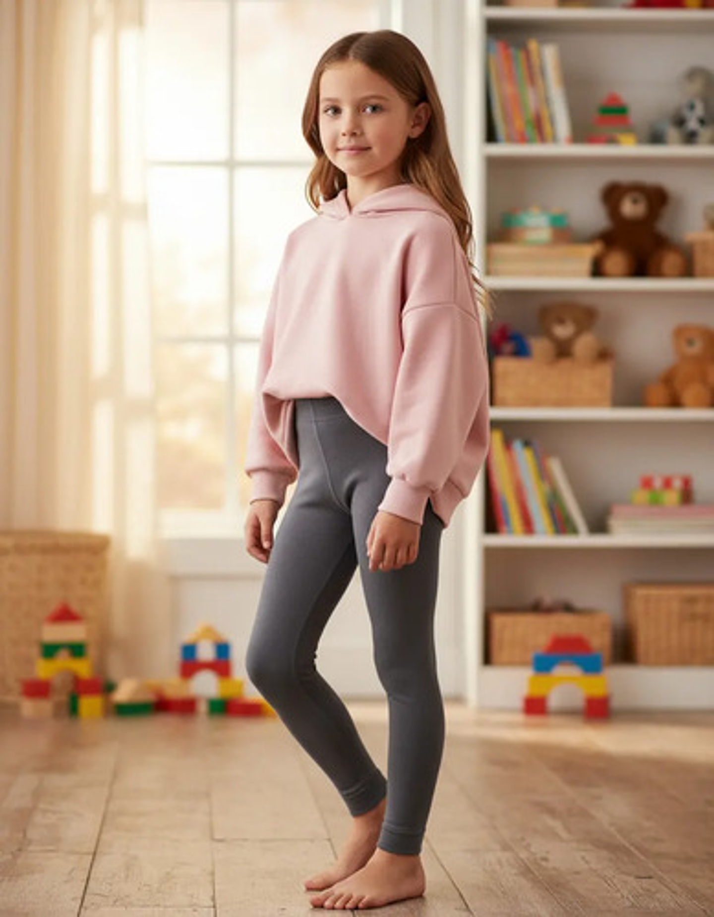 Pack 2 Panty Niña Invierno Forro Polar.calzas Niña Con Polar 10