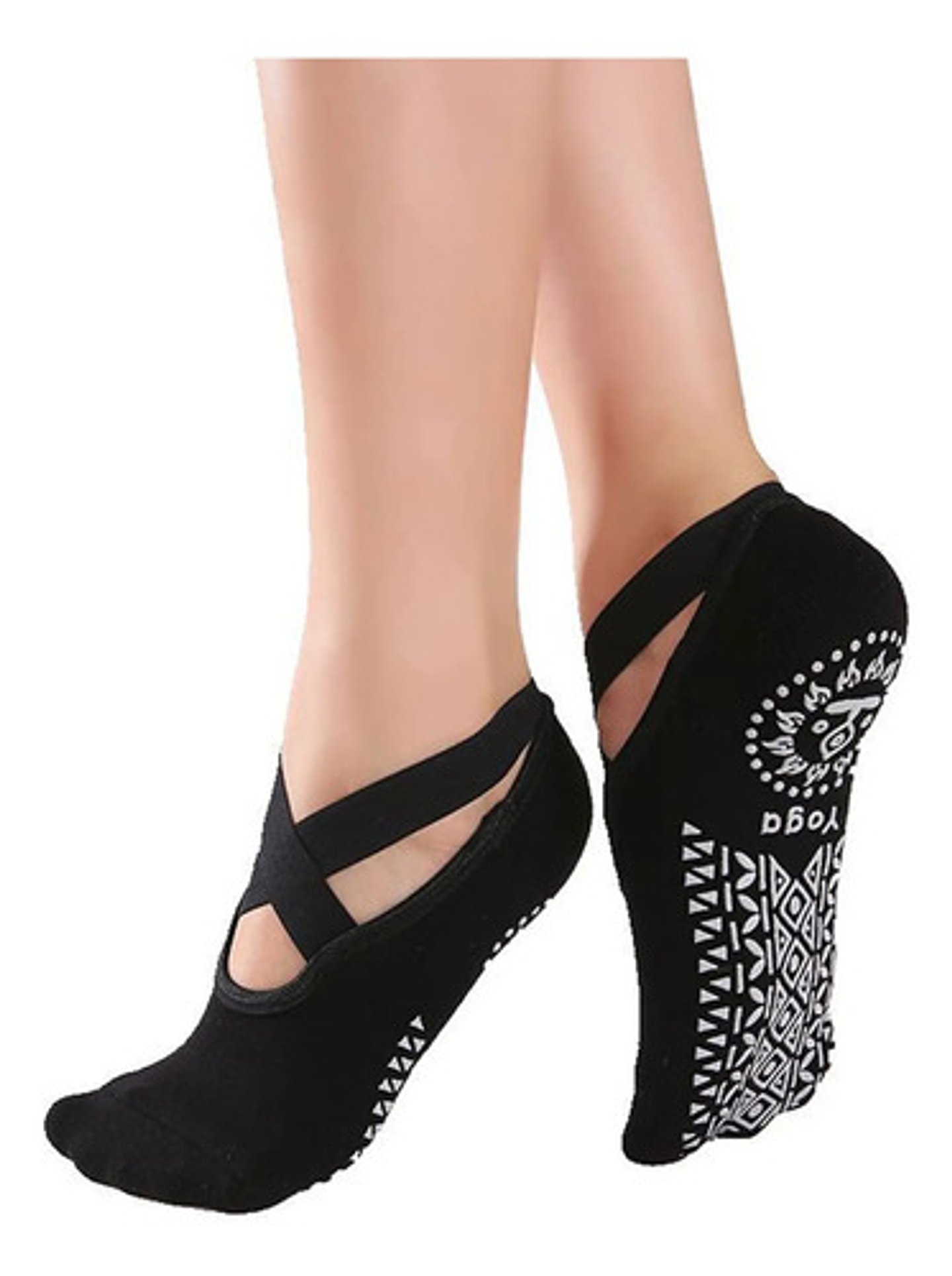 Calceta Yoga Antideslizante - Calcetines Yoga Filates 1