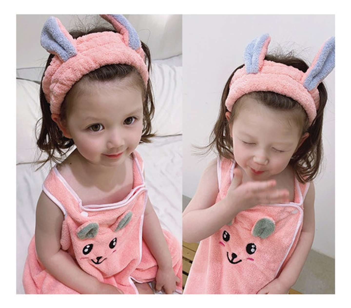 Toalla De Baño Conejo,toalla Dibujos Animados Secado Rapido 8