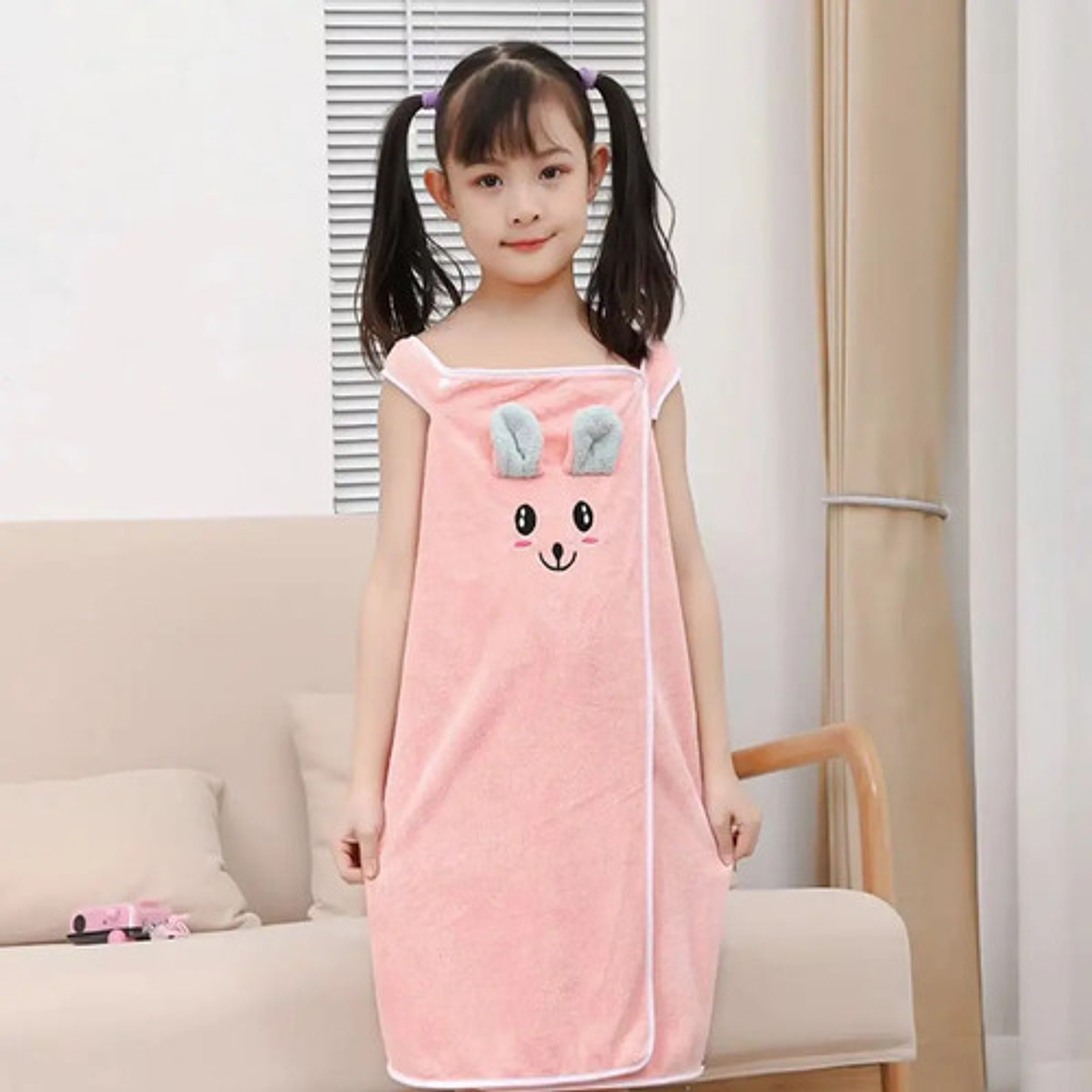 Toalla De Baño Conejo,toalla Dibujos Animados Secado Rapido 32