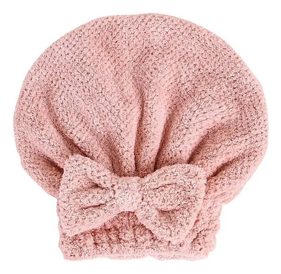 Gorro Toalla Microfibra Para Secar Cabello Ducha 20