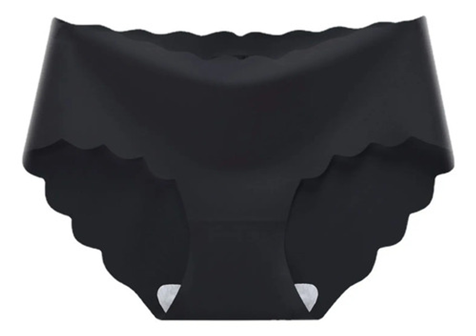 Pack 6 Calzon De Mujer De Seda Sin Costura  2