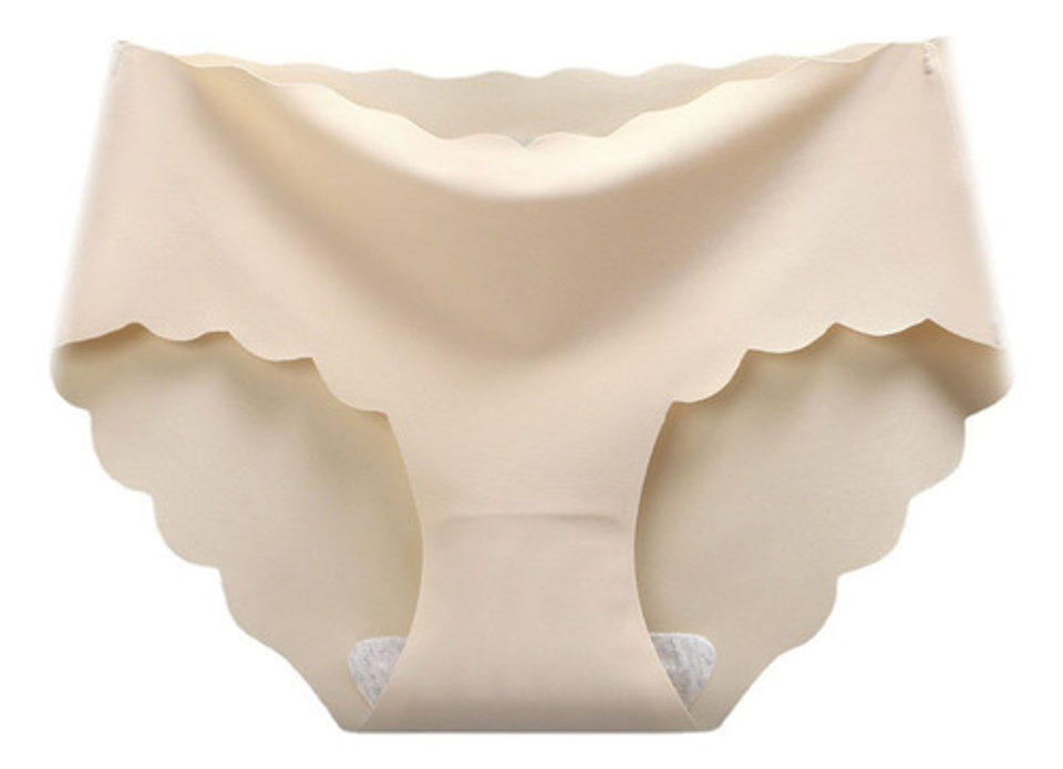 Pack 6 Calzon De Mujer De Seda Sin Costura  6