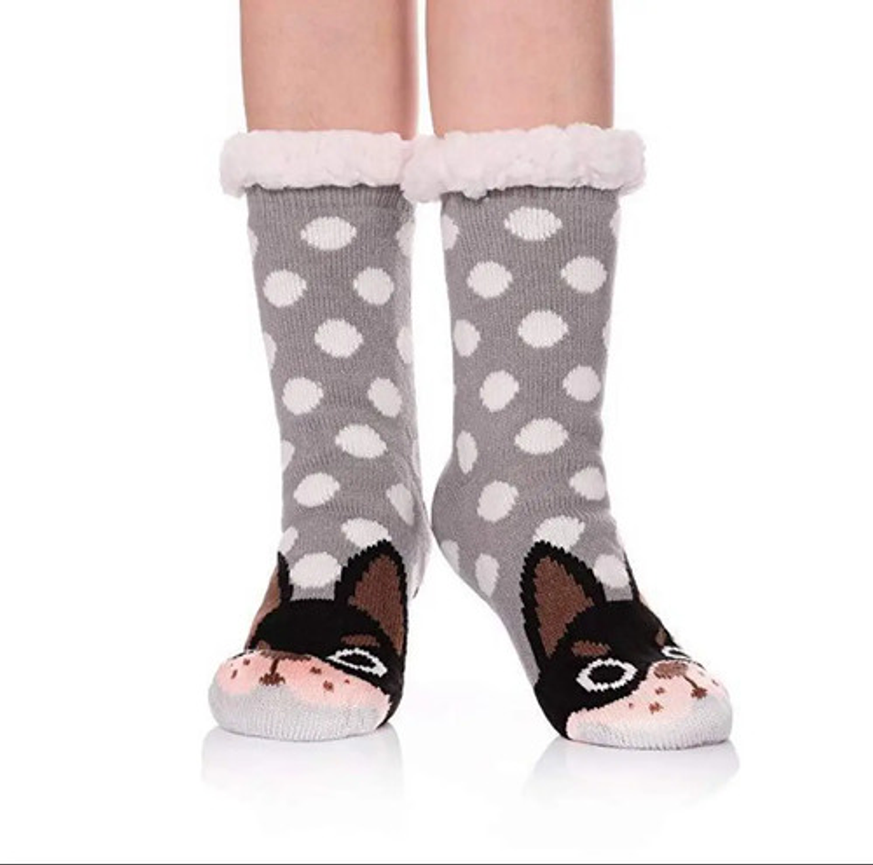 Pack 6 Calcetin Chiporro Antideslizante Para Mujer 35-40 3