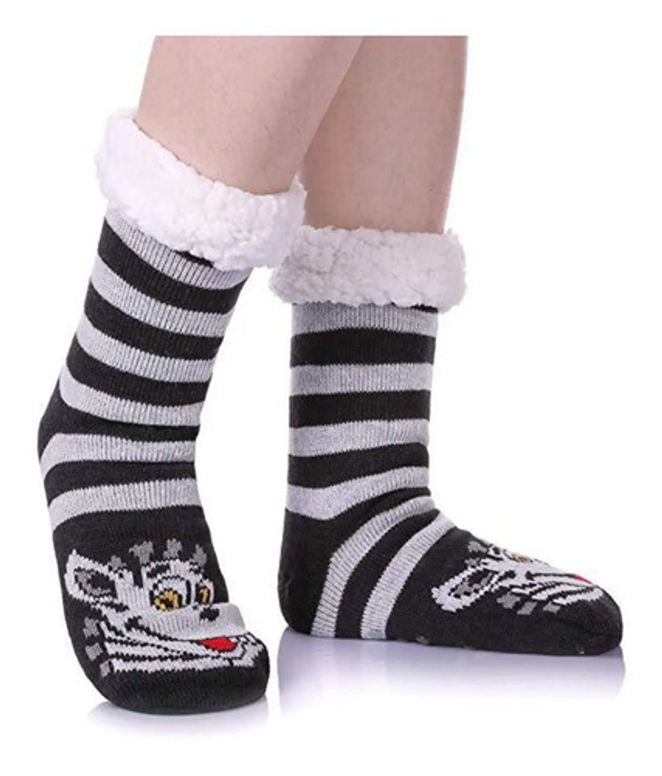 Pack 6 Calcetin Chiporro Antideslizante Para Mujer 35-40 4