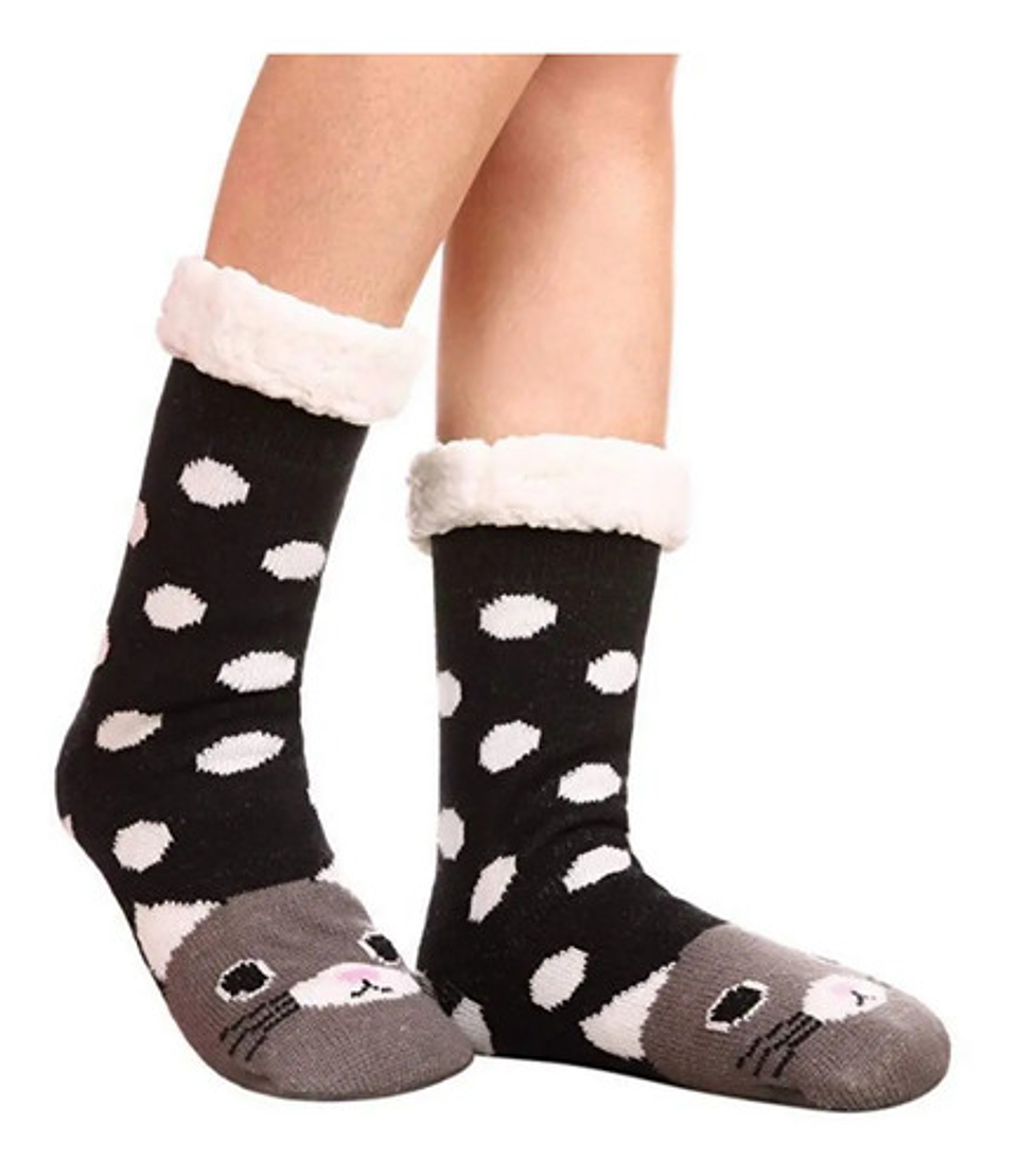 Pack 6 Calcetin Chiporro Antideslizante Para Mujer 35-40 9