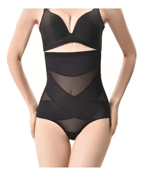 Pack2 Faja Reductora Comprensión Cruzada De Abdomen Y Cintur