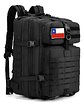 Mochila Tactica Militar Outdoor Pentagon 45l Impermeable Negro Liso - Miniatura 1