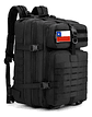 Mochila Tactica Militar Outdoor Pentagon 45l Impermeable Negro Liso - Miniatura 1