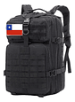 Mochila Tactica Militar Outdoor Pentagon 45l Impermeable Negro Liso - Miniatura 2