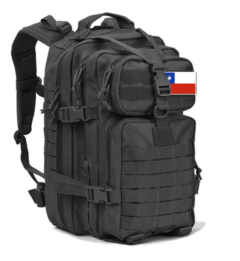 Mochila Tactica Militar Outdoor Pentagon 45l Impermeable Negro Liso 10