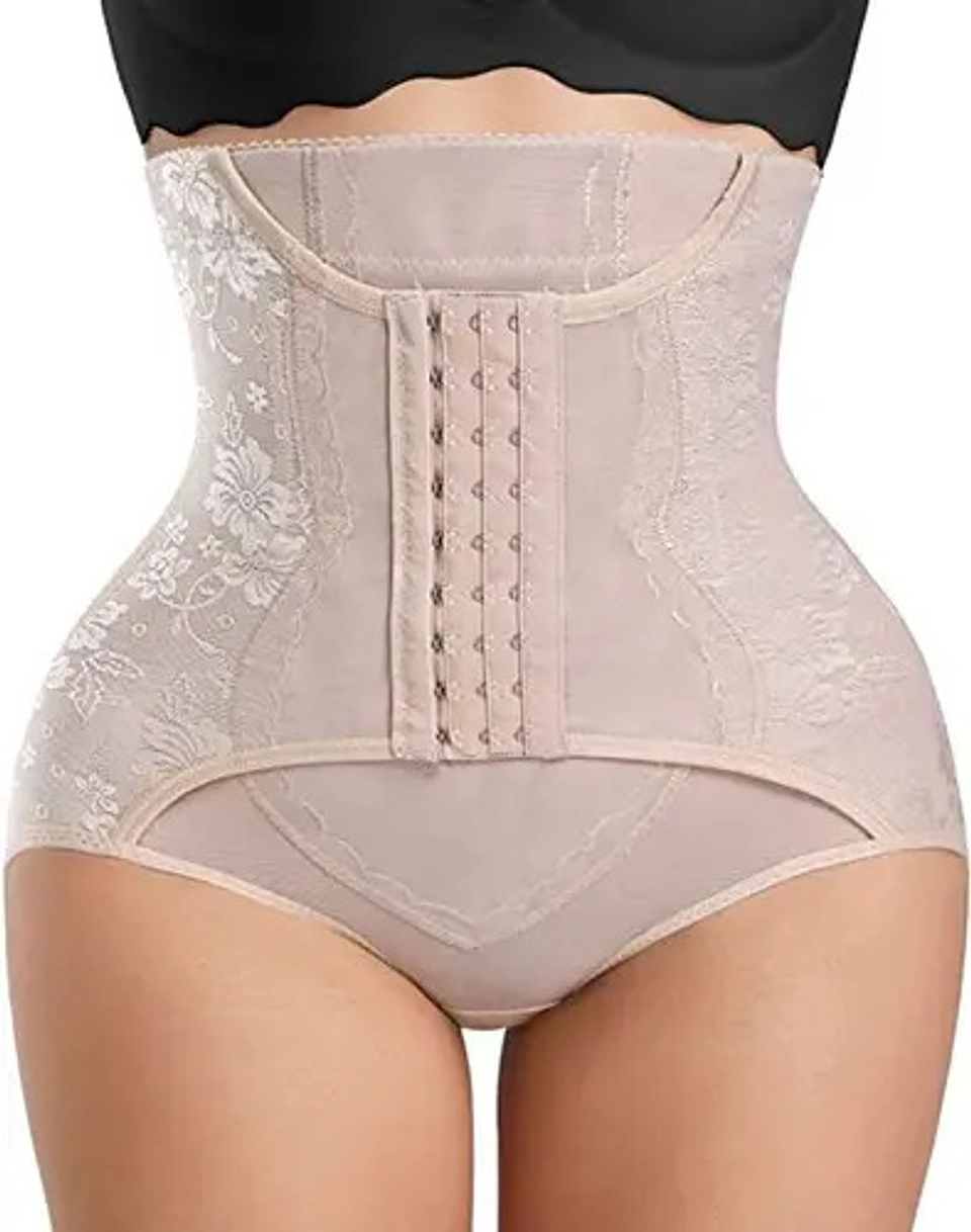 Calzon Faja Reductor Broches Waist Trainner Post Parto Fajas 1