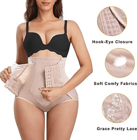 Calzon Faja Reductor Broches Waist Trainner Post Parto Fajas