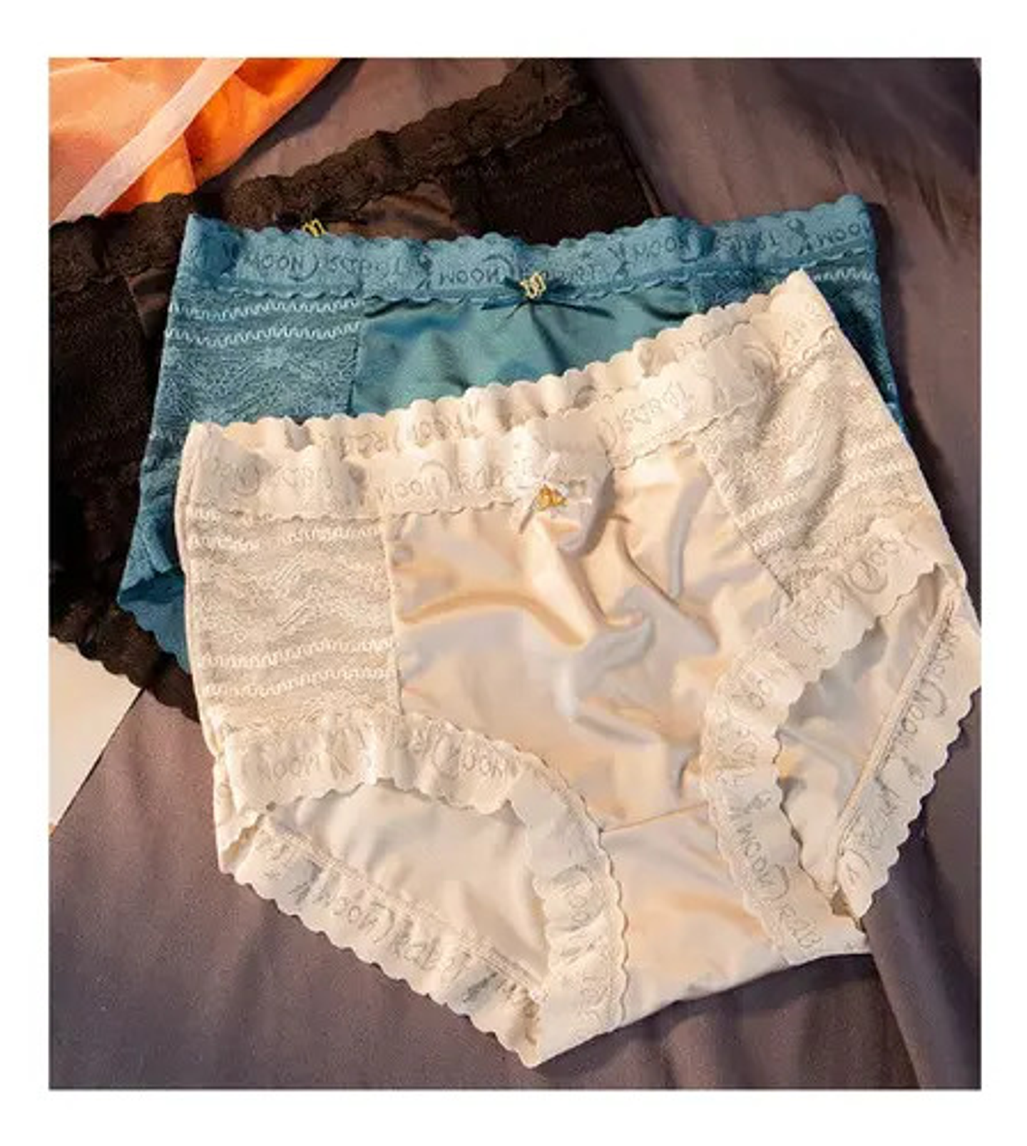 Calzon De Seda Invisible Para Mujer,inferior De Algodon 3