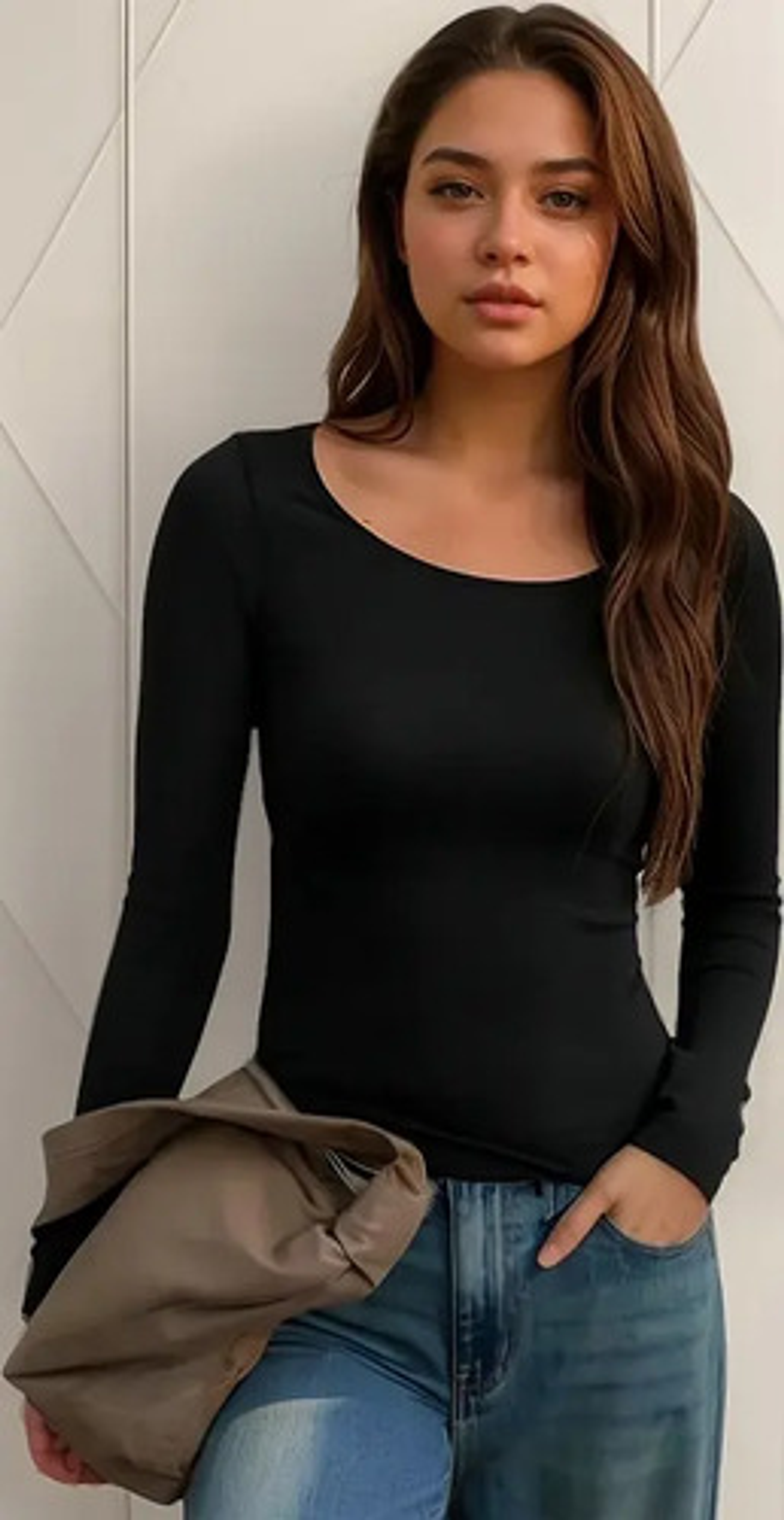 Pack 6 Camisetas Bambú Con Polar De Mujer   1