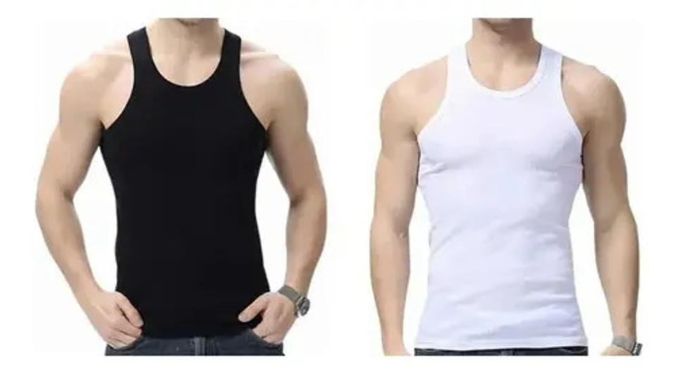 Pack 6 Musculosa Hombre Fibra Bambu 1