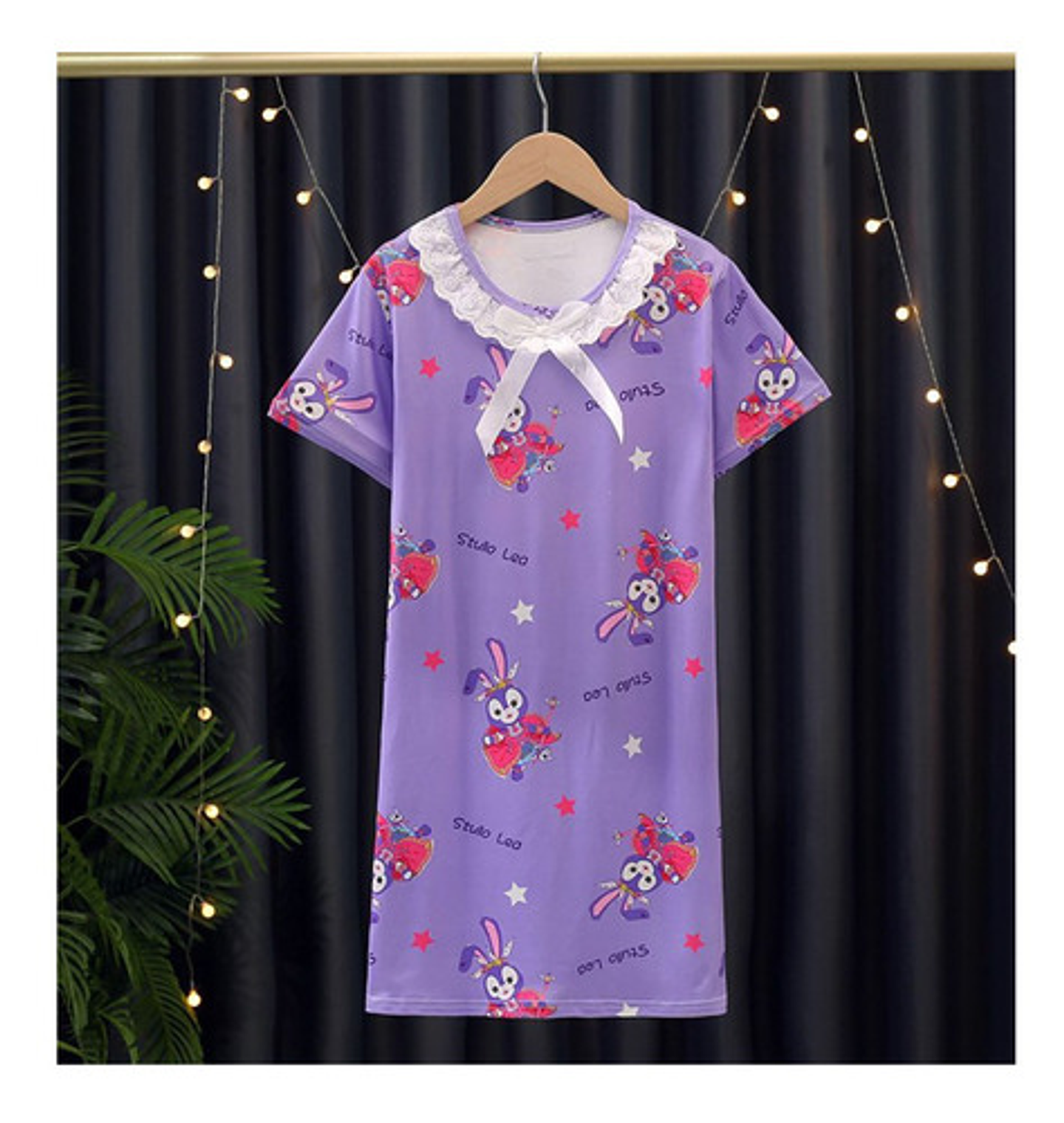 Camisa De Dormir. Pijama Niña Verano Algodón,talla Grande 4