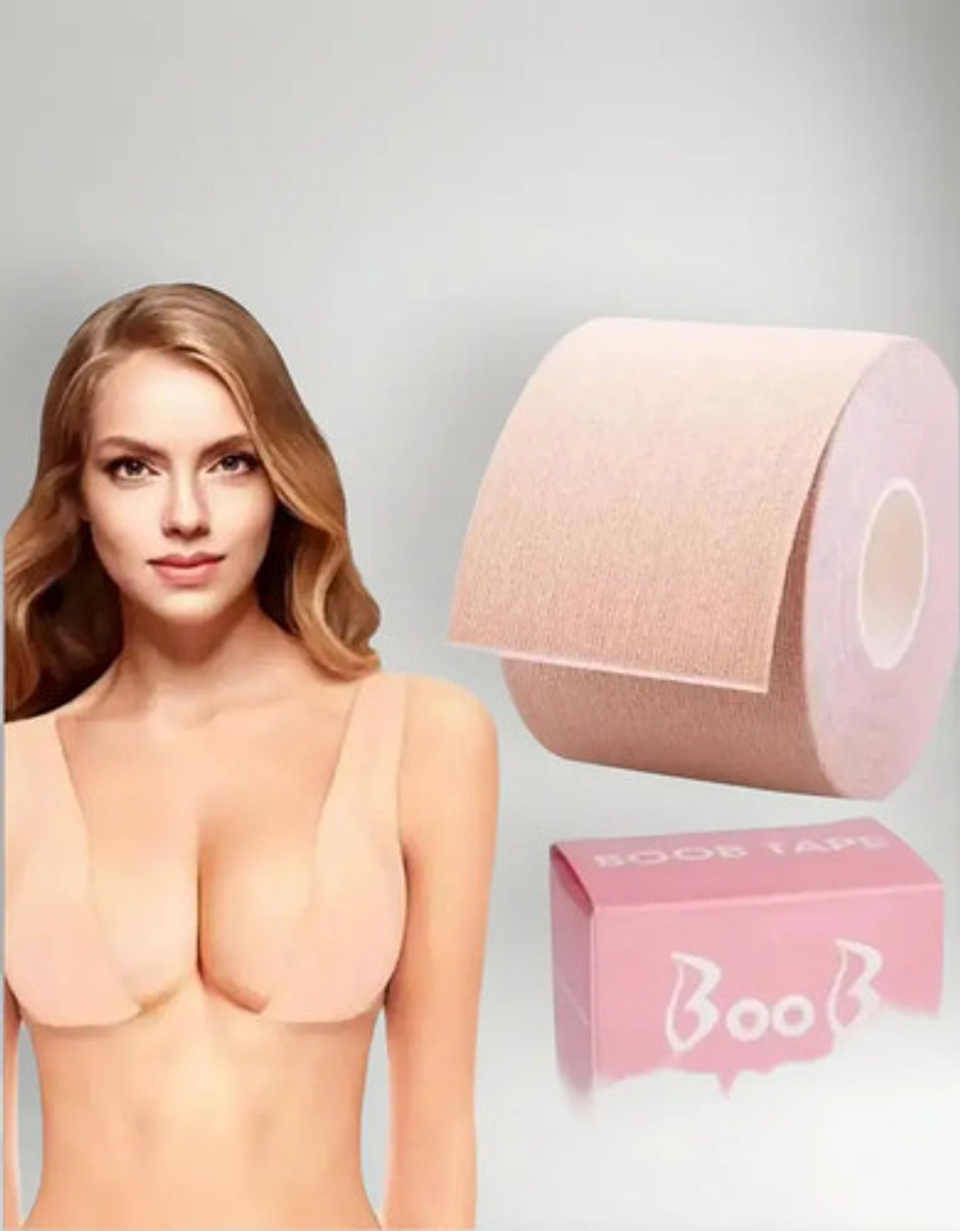 Sostén Cinta Modeladora Y Levanta Senos Transparente  1