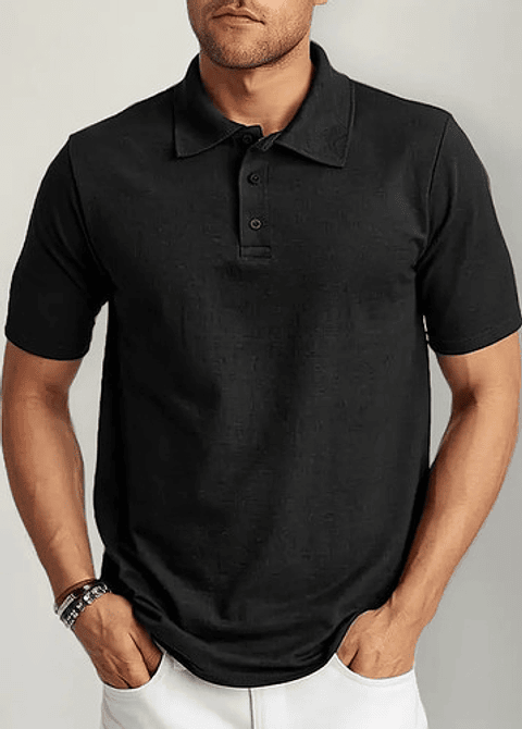 3pack Polera Pique Unisex Manga Corta.varios Colores