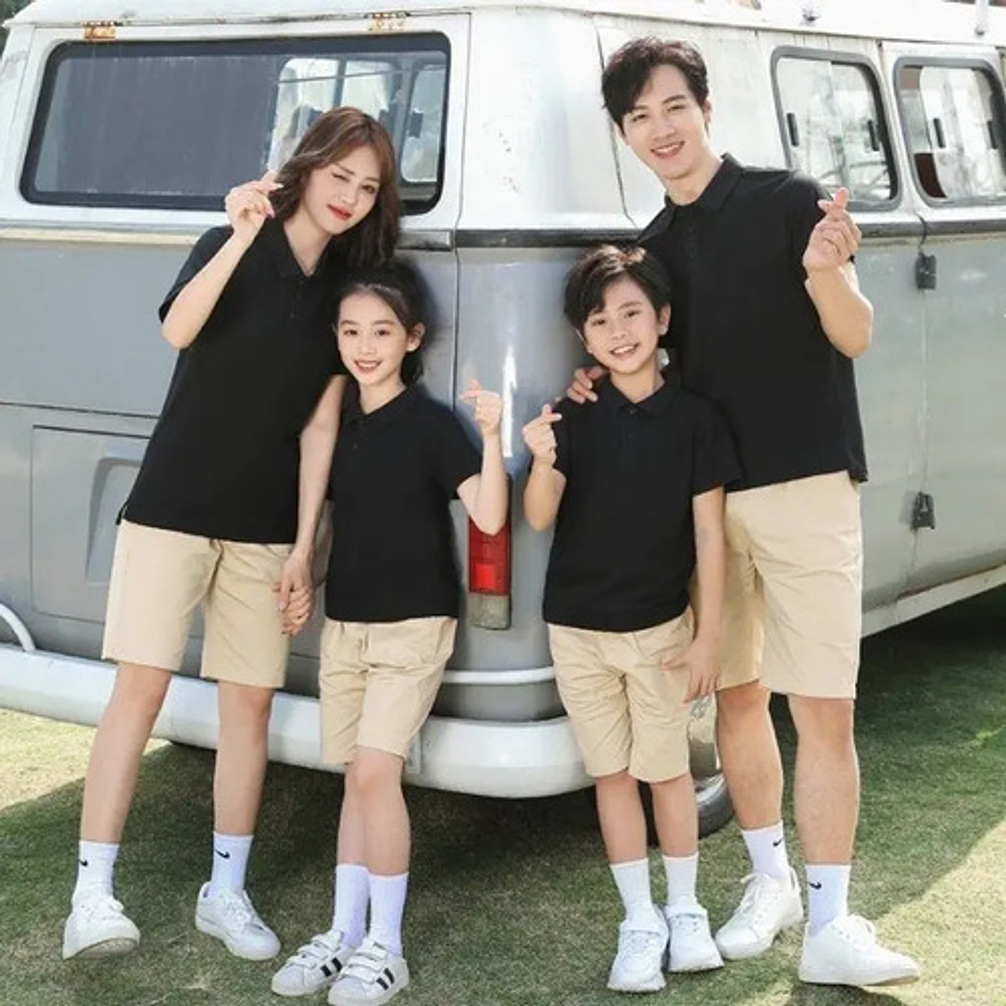 3pack Polera Pique Unisex Manga Corta.varios Colores 7