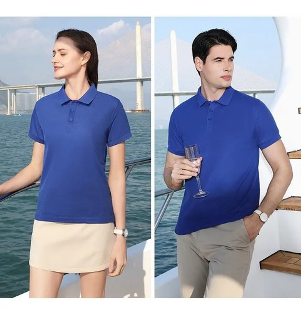 3pack Polera Pique Unisex Manga Corta.varios Colores 14