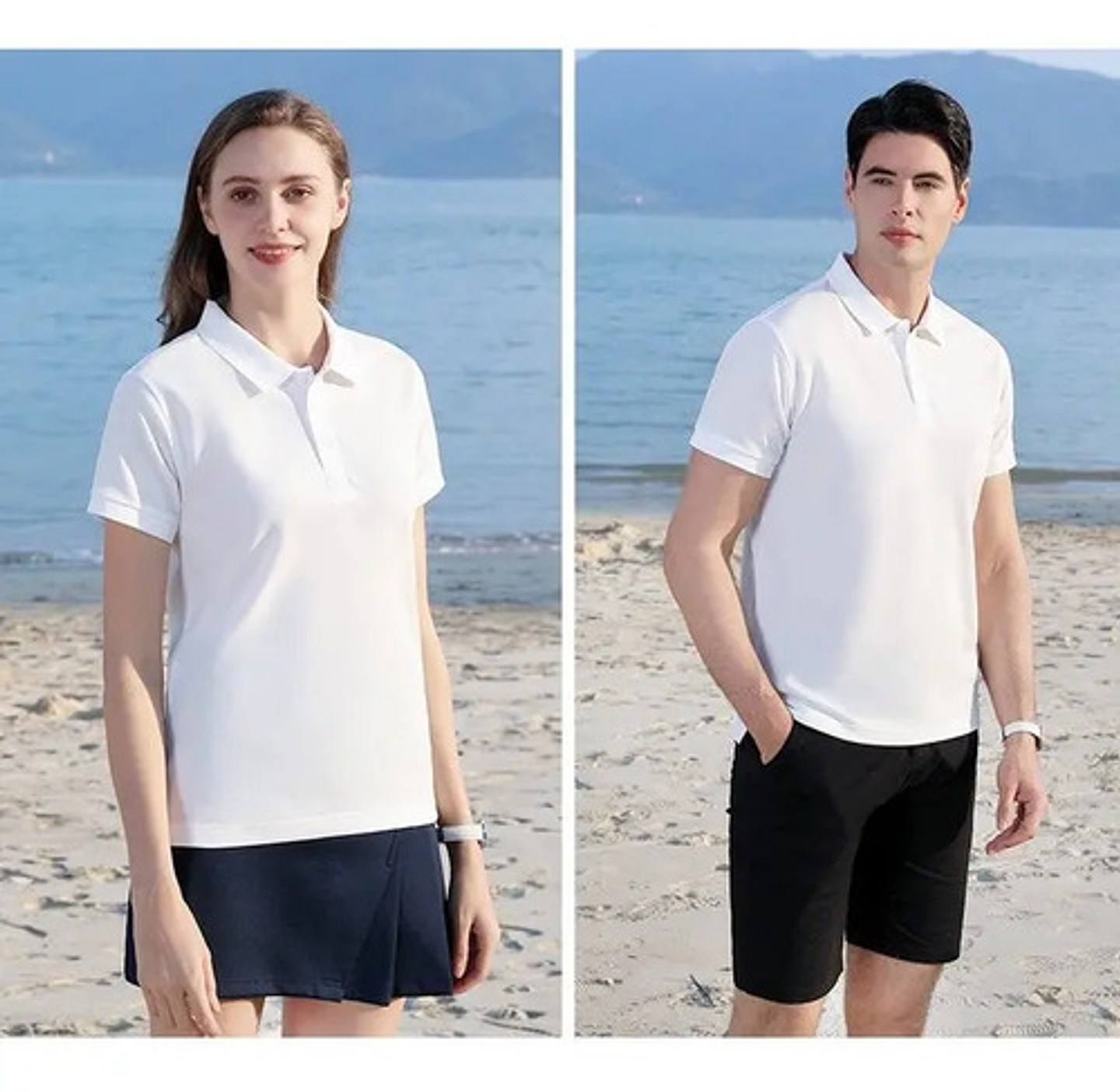 3pack Polera Pique Unisex Manga Corta.varios Colores 35