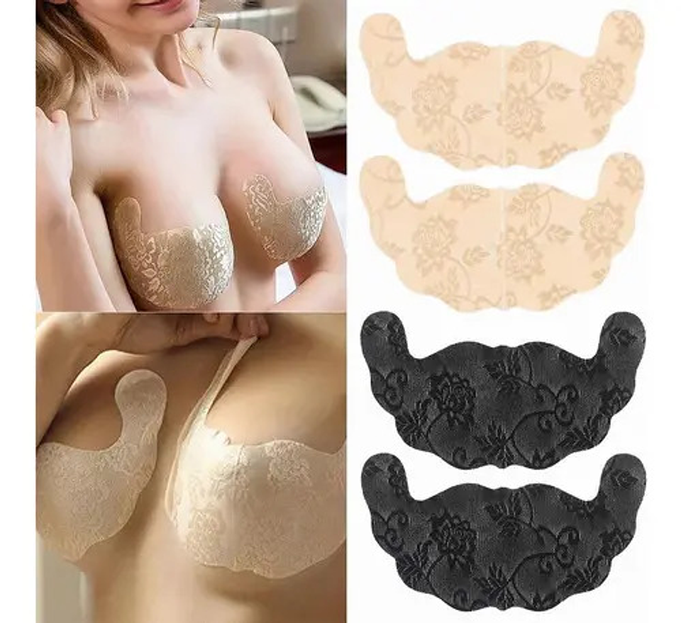 Ropa Interior Desechable De Encaje Parche Mamario 3