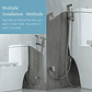 Ducha Bidet Arabe Acero Inoxidable Wc Inodoro - Miniatura 7