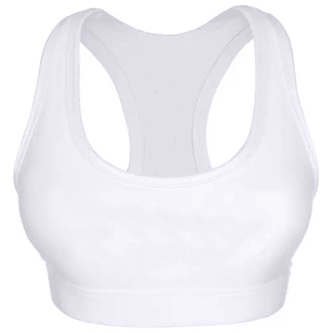 Pack 3 Petos Niña Sostén Deportivo Juvenil 100% Algodón