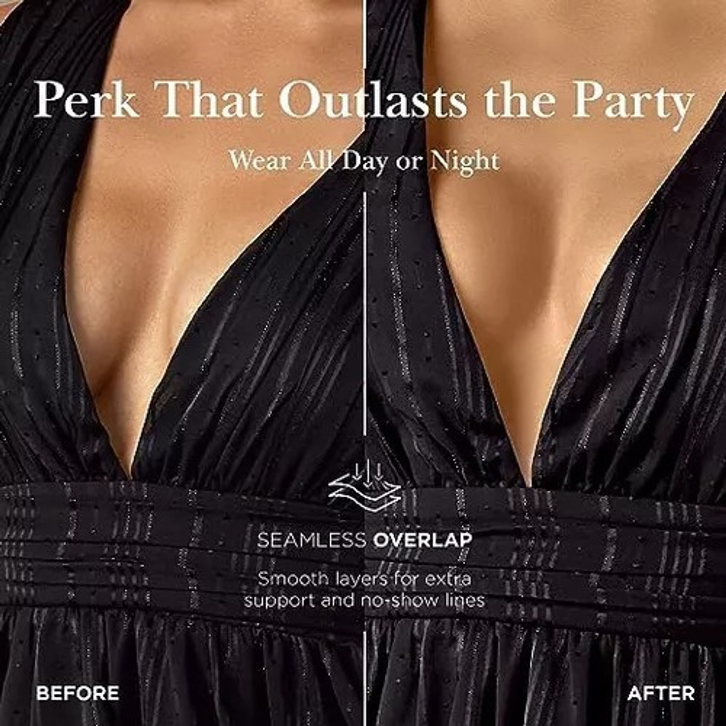 Pack 2 Sostén Invisible Tipo Rollo 5mts*10cm 2