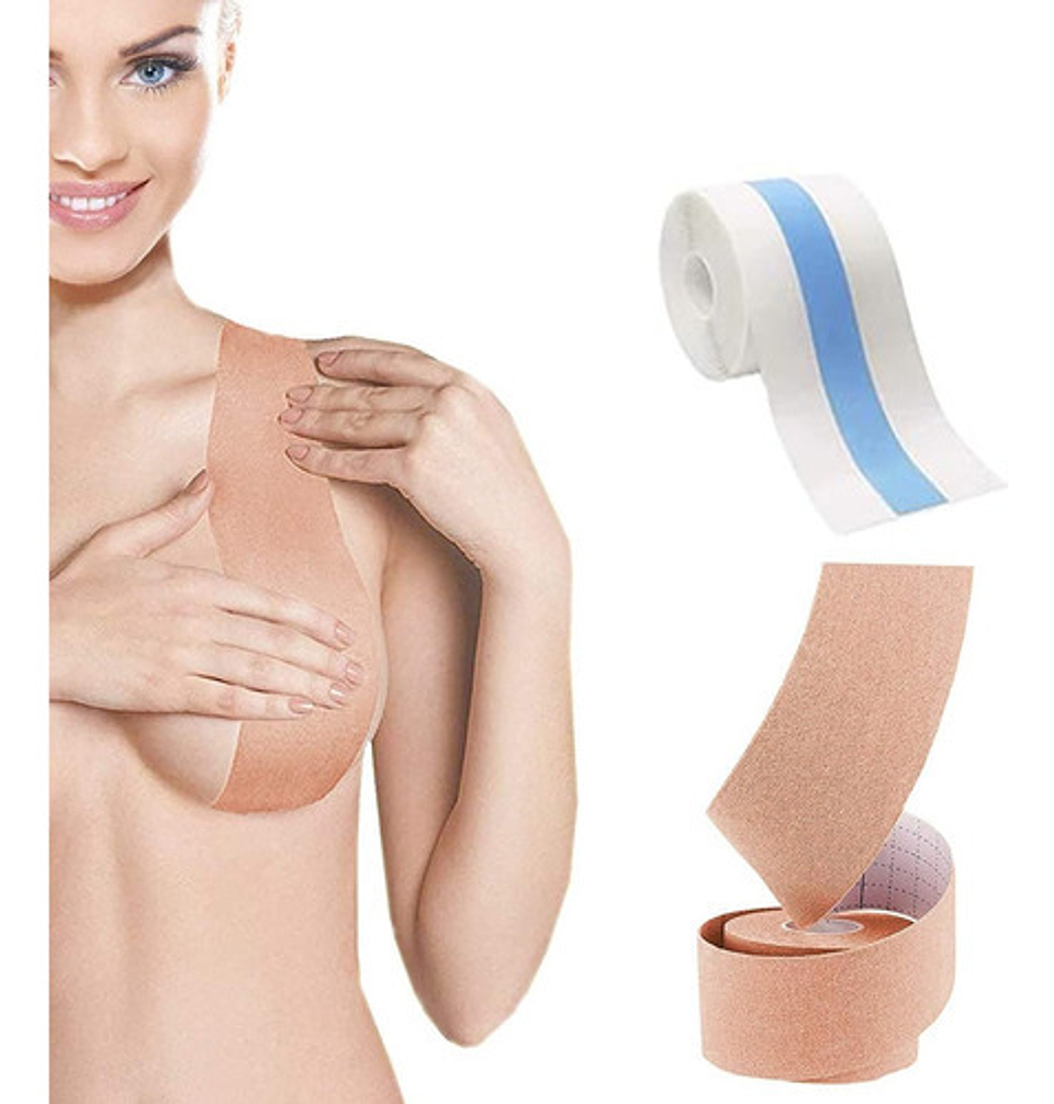 Pack 2 Sostén Invisible Tipo Rollo 5mts*10cm 11