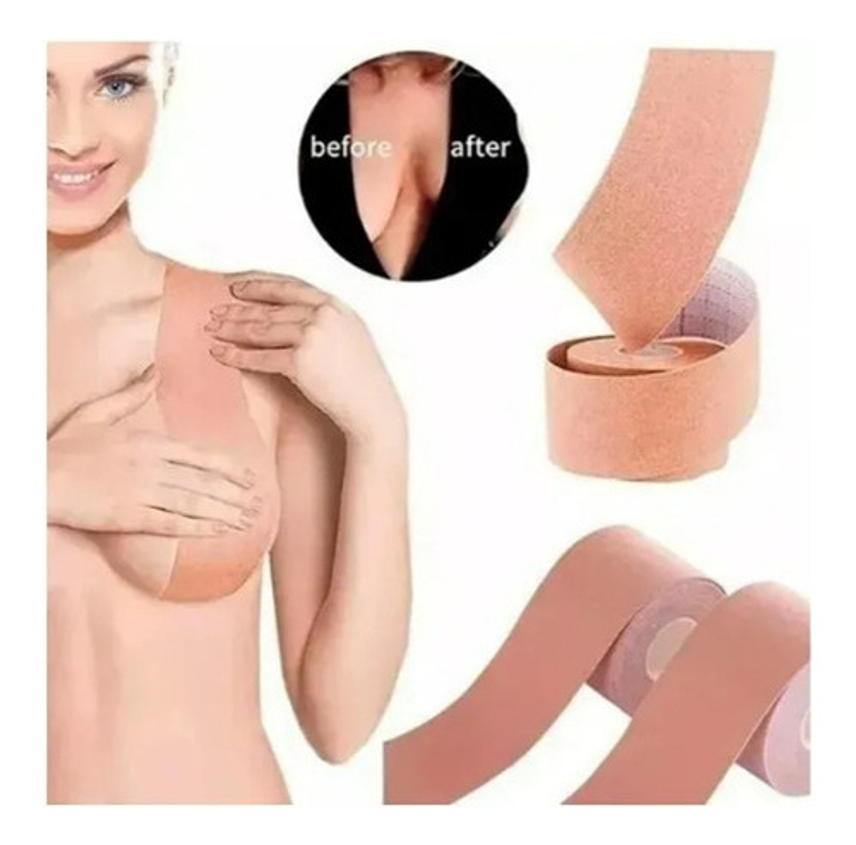 Pack 2 Sostén Invisible Tipo Rollo 5mts*10cm 13