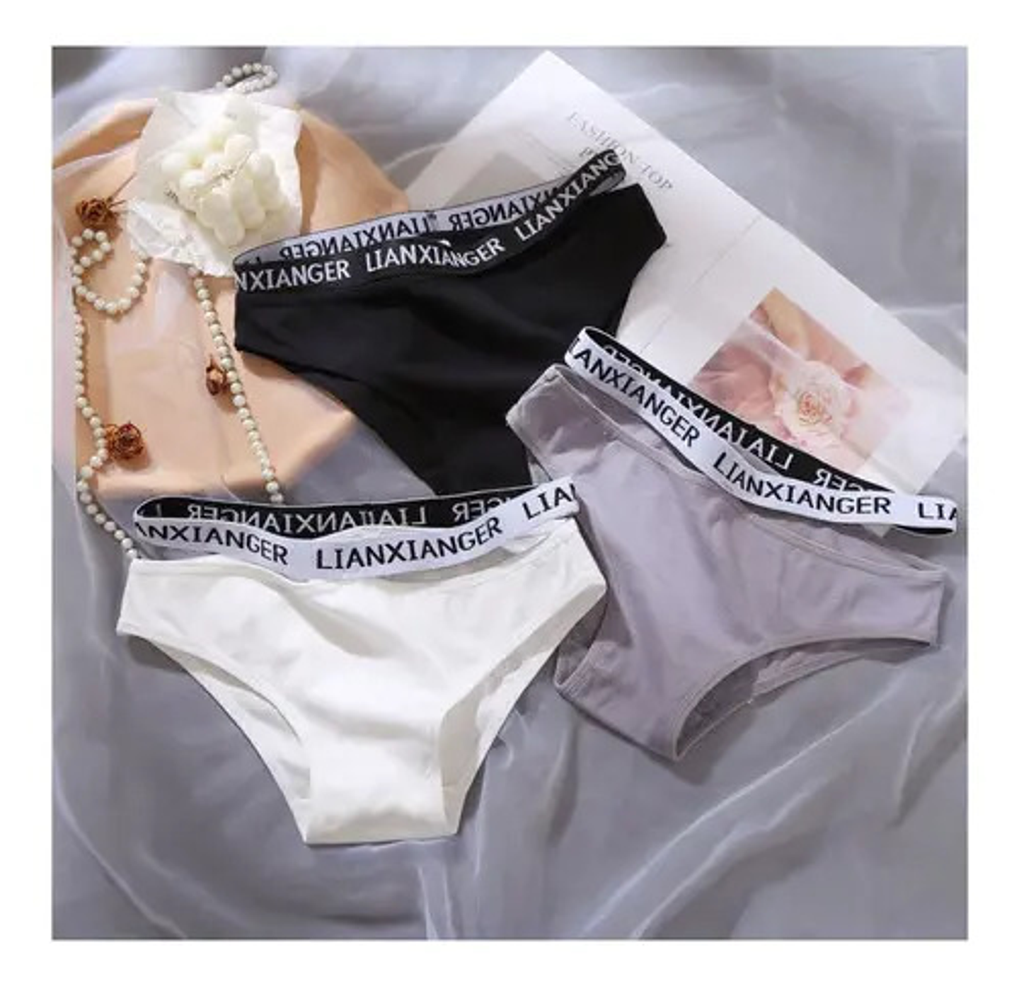 Pack 2 Calzones De Algodón De Mujer Lola Cintura Baja 2