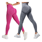 Calzas Leggings Modeladoras Push Up Deportivos Cintura Alta - Miniatura 3