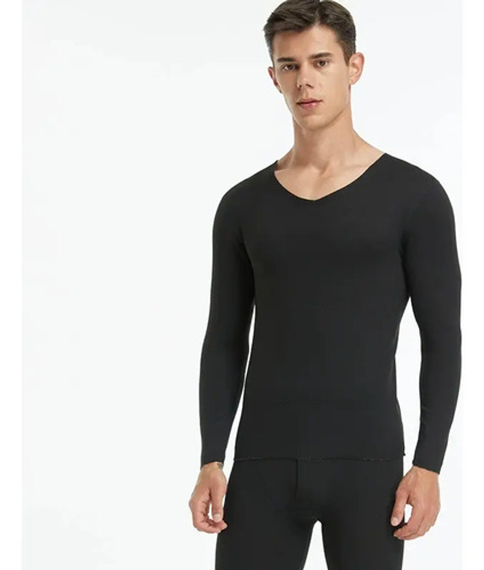 Pack 6 Camiseta Hombre Bambu Con Polar 3