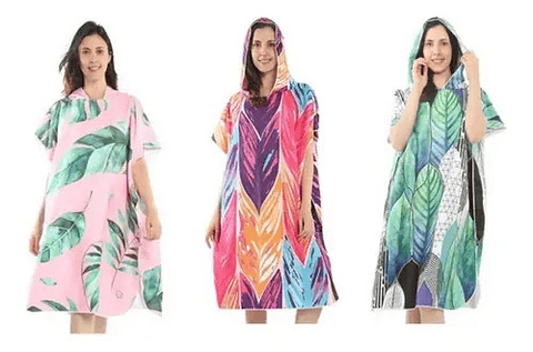 Pack 12 Toalla Mujer De Baño Con Cacpucha , Secado Rapido