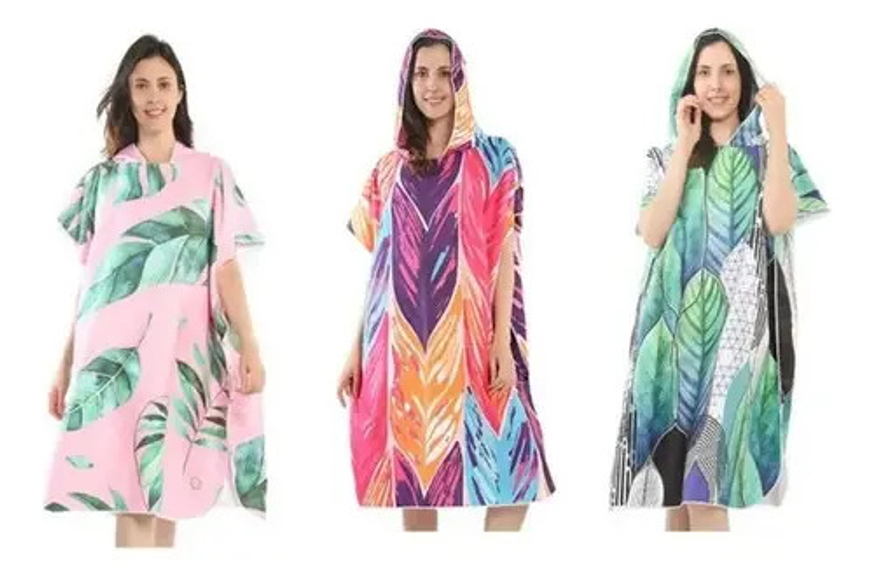 Pack 12 Toalla Mujer De Baño Con Cacpucha , Secado Rapido 1