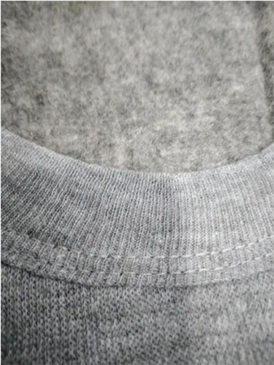 Camiseta Hombre Manga Larga Algodón Con  Polar  2