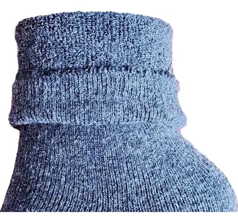 Pack 12 Calcetín Diabético+térmico Hombre Algodón Toalla 02 2