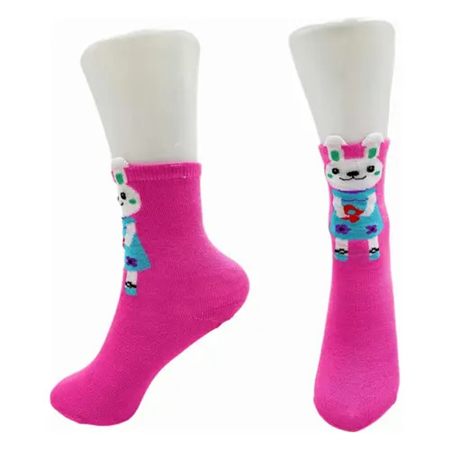 Pack 12 Pares Calcetines Niñas , Diseños 1