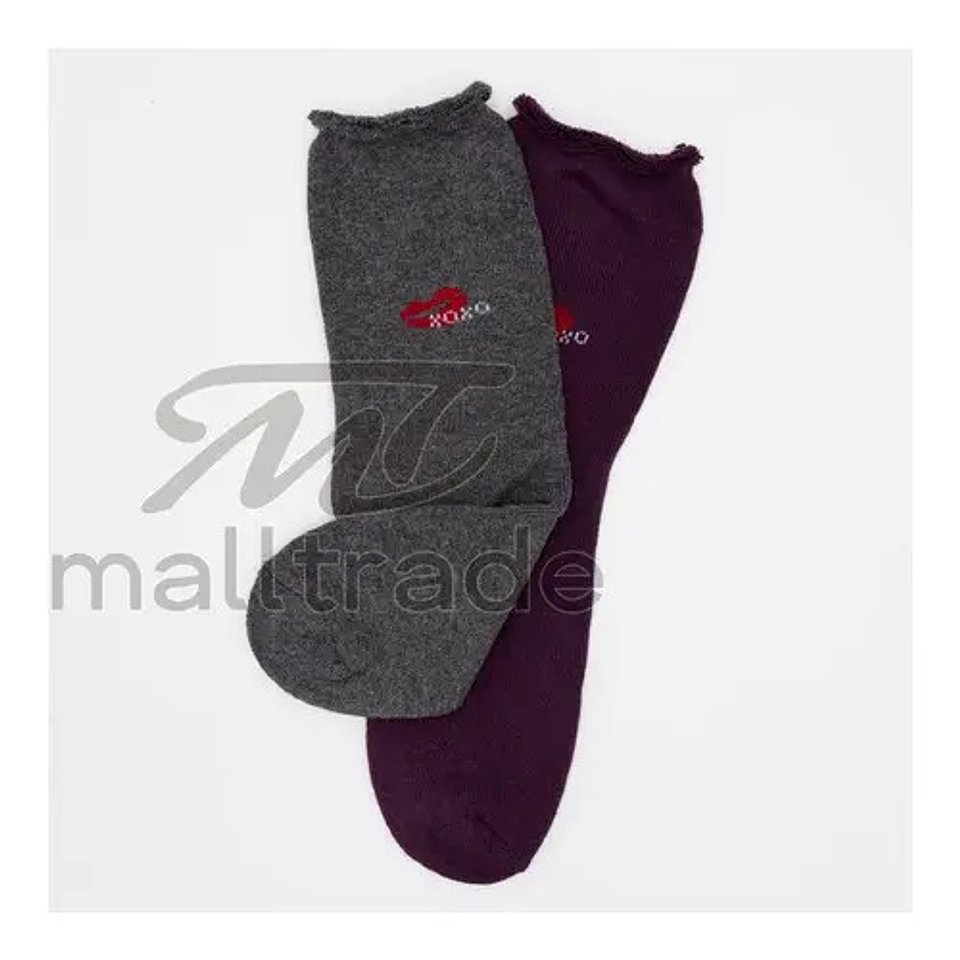 Pack 12 Calcetin Grueso Mujer Algodon Diabetico Sin Costura  5