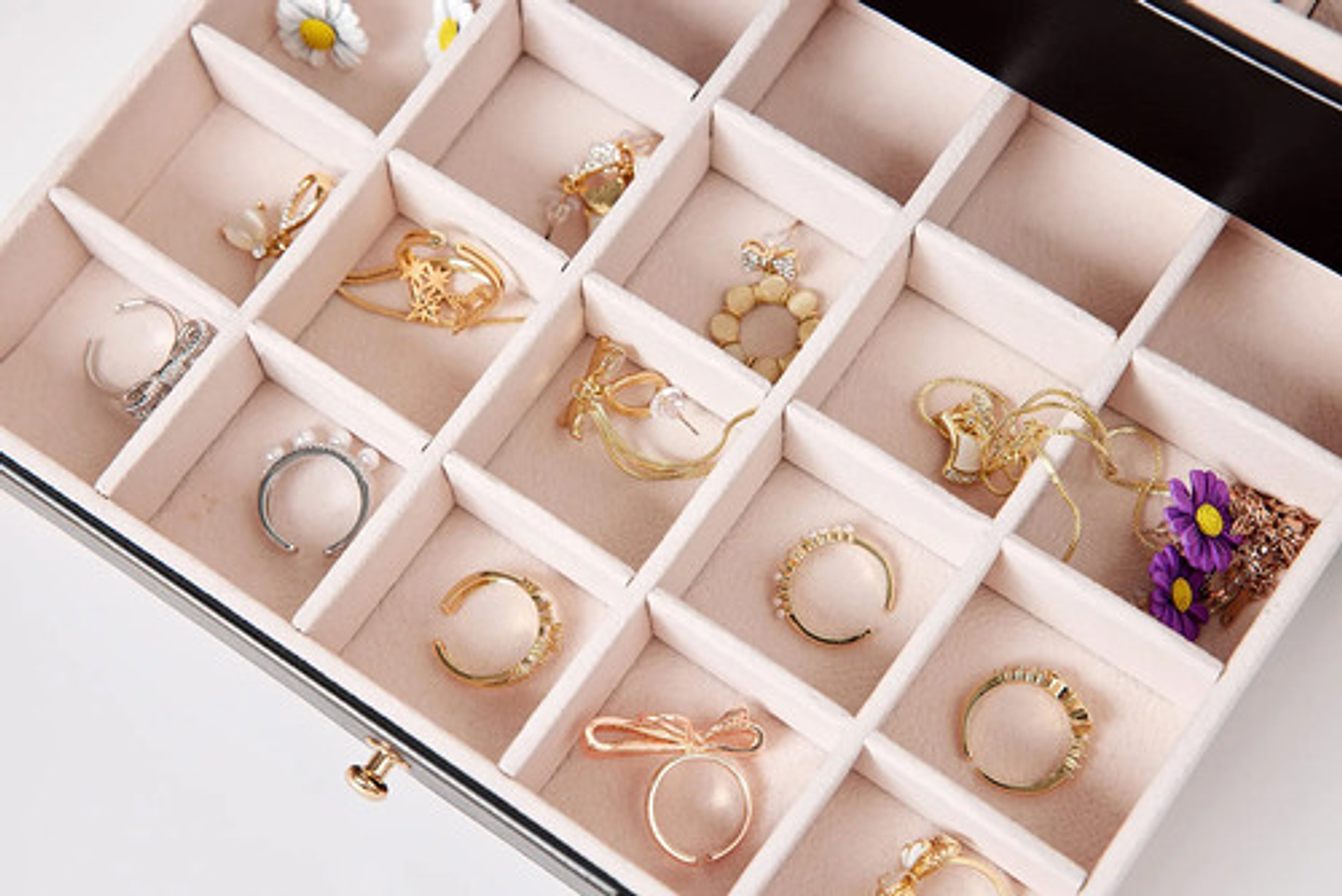 Organizador Joyas Estuche Joyero Portátil Viajero Exhibidor  18