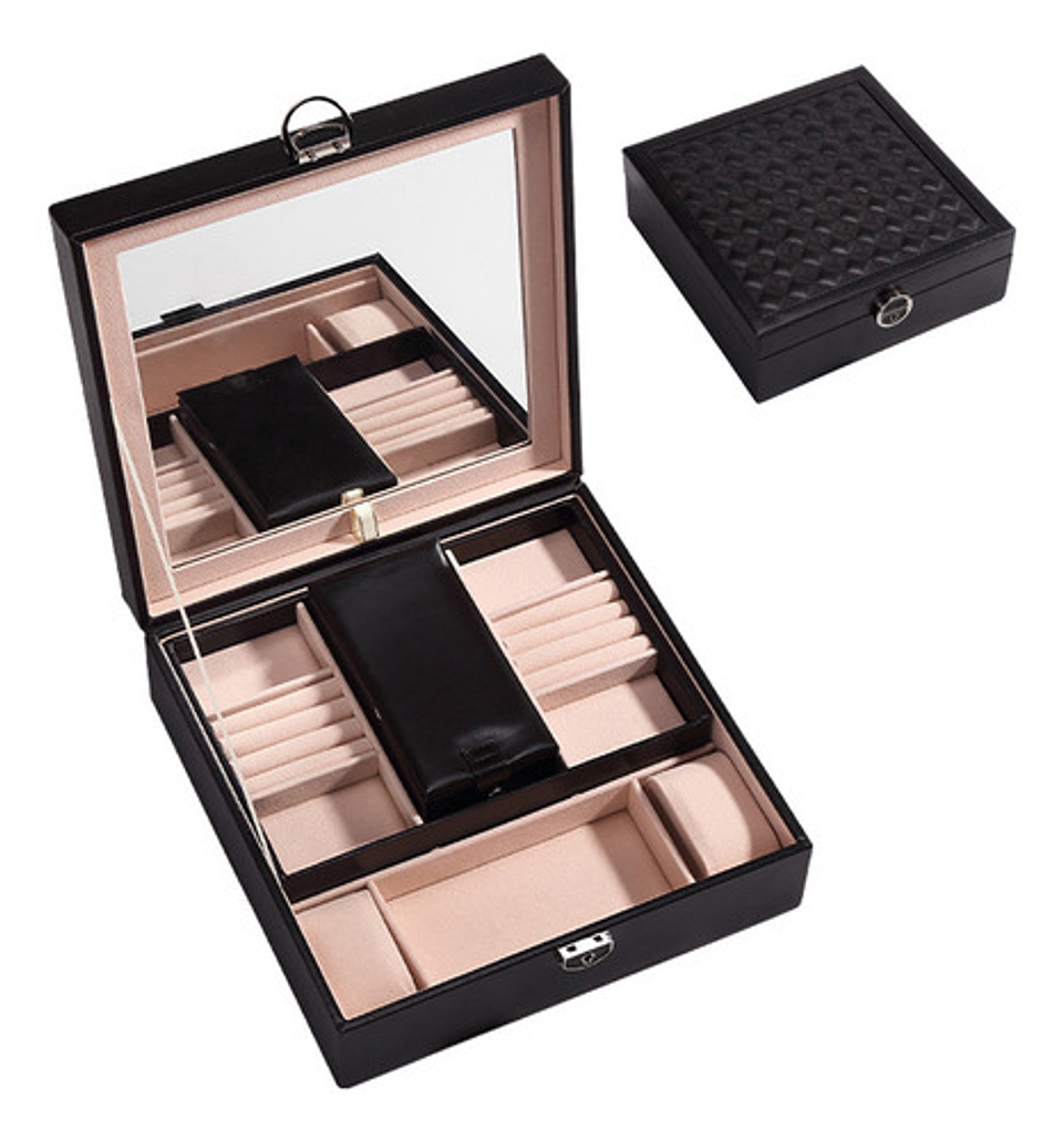 Organizador Joyas Estuche Joyero Portátil Viajero Exhibidor  31