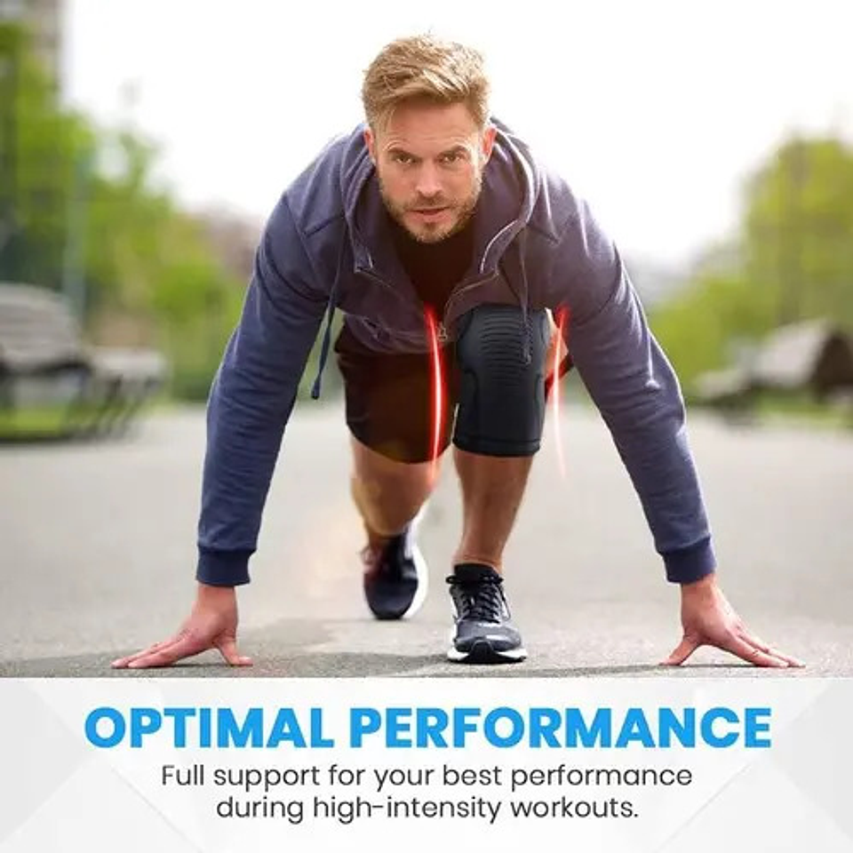 Rodillera Deportiva Ortopédica Soporte Cobre Artritis Un Par 24