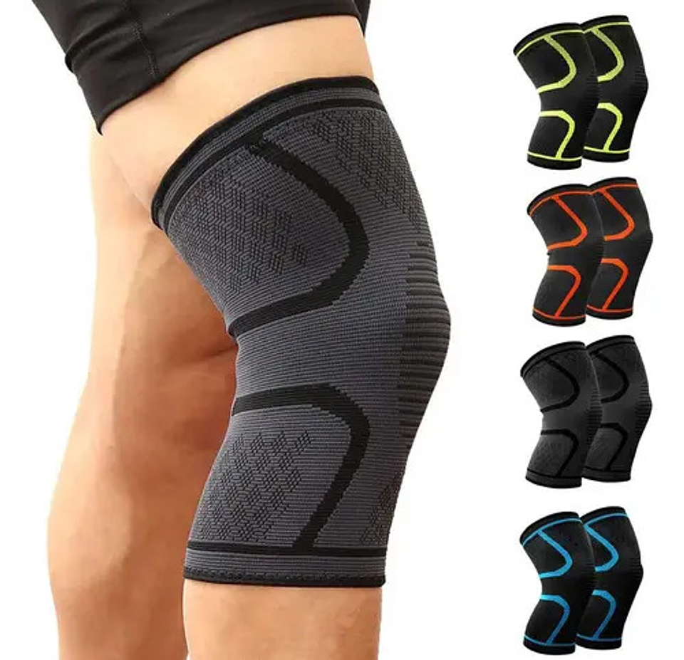 Rodillera Deportiva Ortopédica Soporte Cobre Artritis Un Par 37