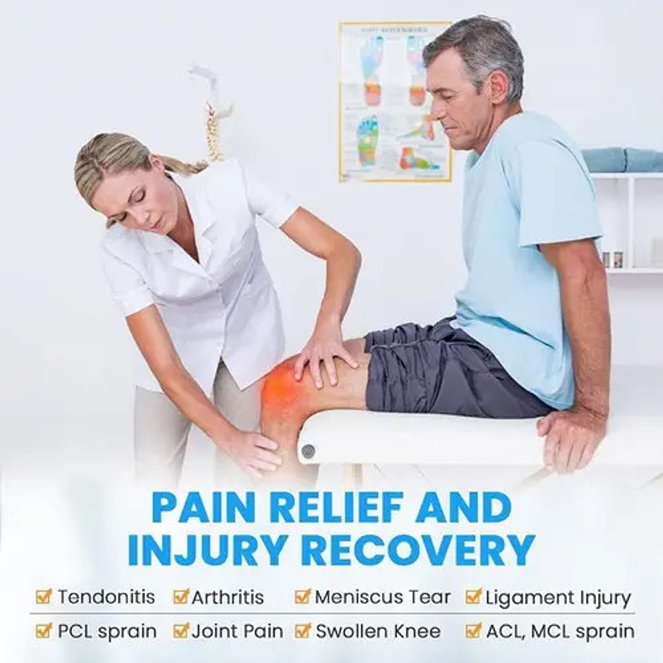 Rodillera Deportiva Ortopédica Soporte Cobre Artritis Un Par 40