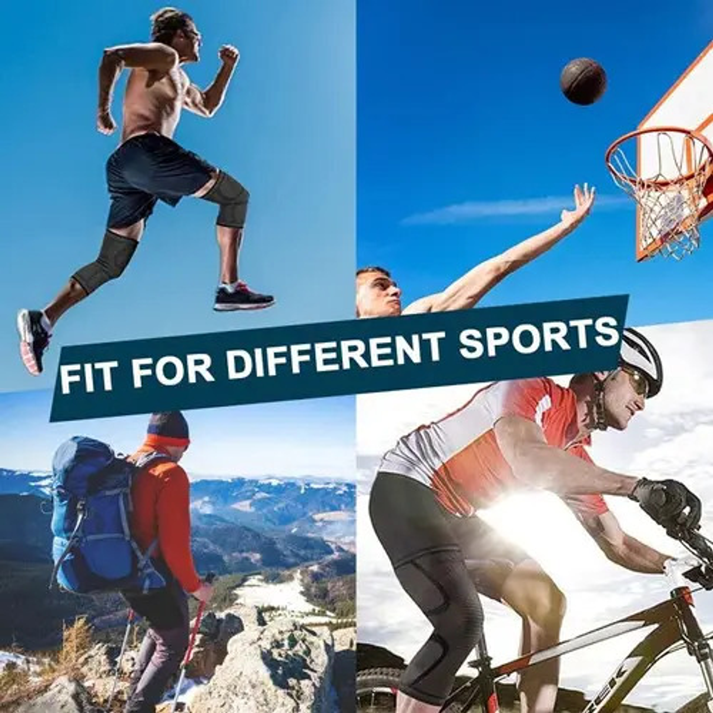 Rodillera Deportiva Ortopédica Soporte Cobre Artritis Un Par 54