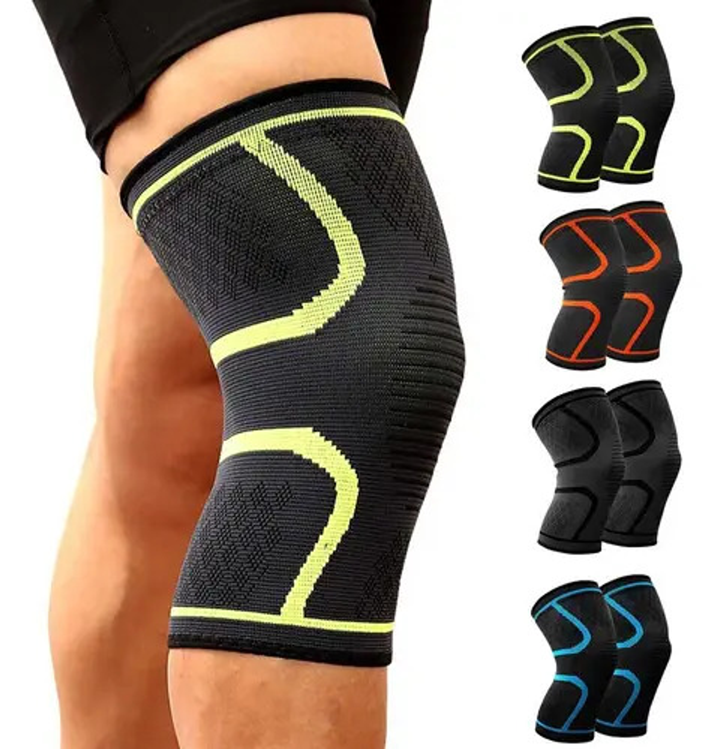 Rodillera Deportiva Ortopédica Soporte Cobre Artritis Un Par 64